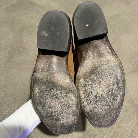 Lucchese Crayton Tan Men’s Cowboy Boots 10.5/D/7+4 - Picture 8 of 9